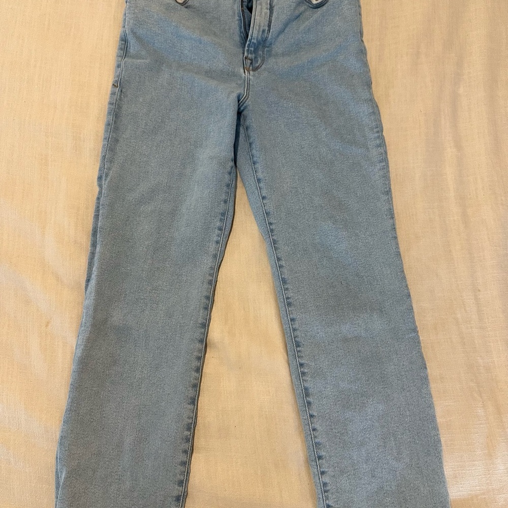 Good American Light Blue Skinny Jeans